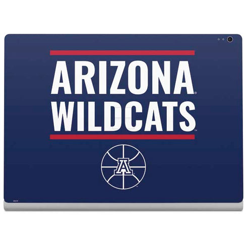 University of Arizona Wildcats Basketball Mark Surface Book 2 13.5in Skin